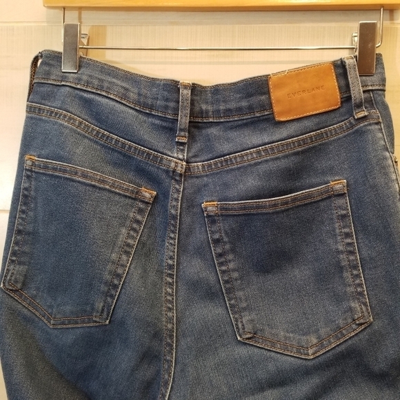 {28} Everlane Ankle Distressed Jean Raw Hem - Picture 9 of 12